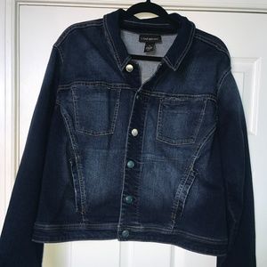 Plus Sized Denim Jacket